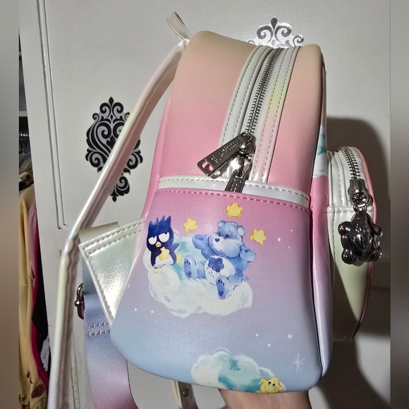 Hello Kitty & Carebear Heart Loungefly - Picture 7 of 8